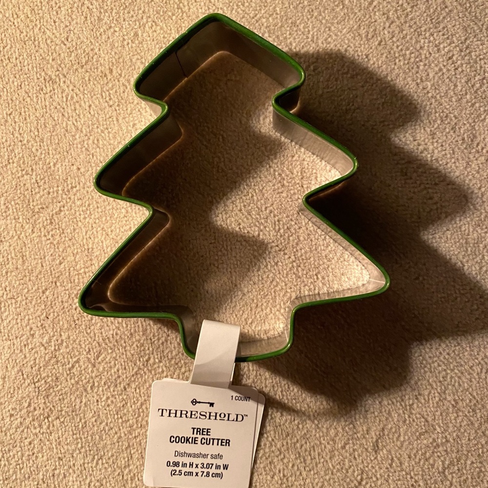 Metal Tree Christmas Tree Sugar Cookie Pie Dough Cutter